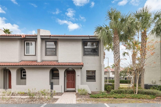 view of mediterranean / spanish-style home