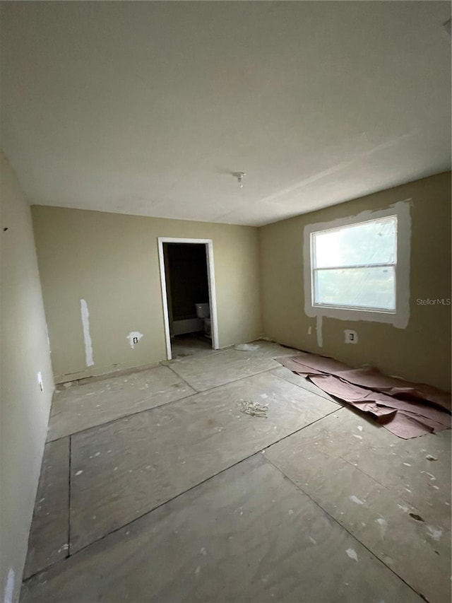 view of unfurnished room