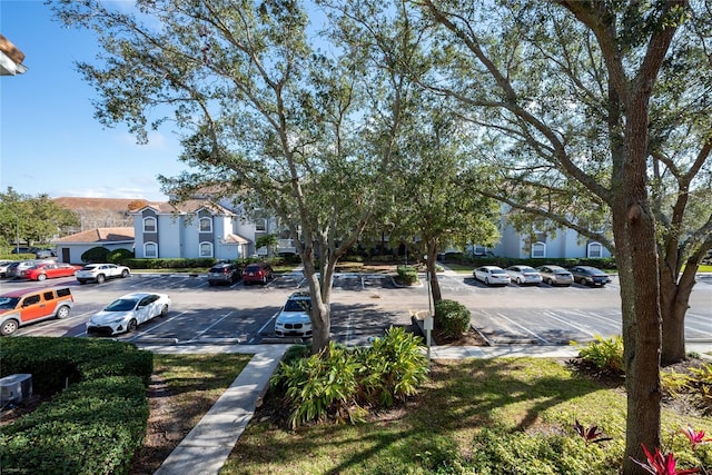 view of vehicle parking