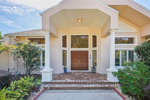 view of property entrance