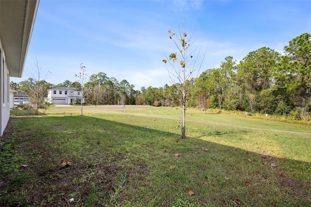 view of yard