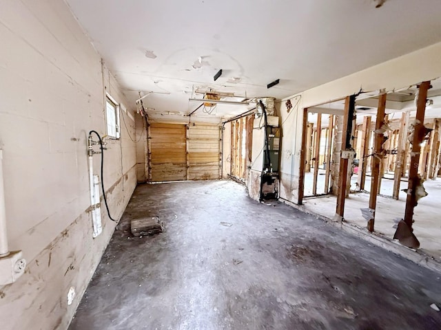 miscellaneous room featuring heating unit