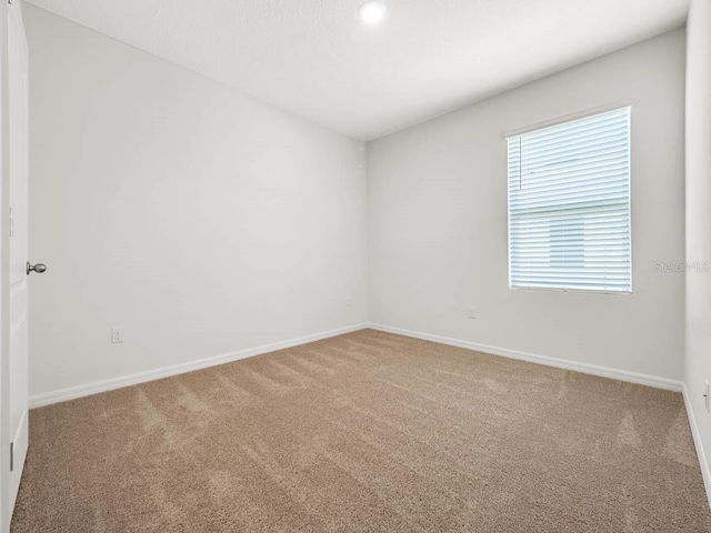 empty room featuring carpet flooring