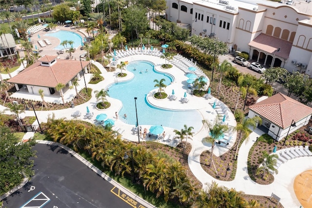 4814 Cayview Ave Unit 40613, Orlando, FL 32819 - aerial view of a pool area