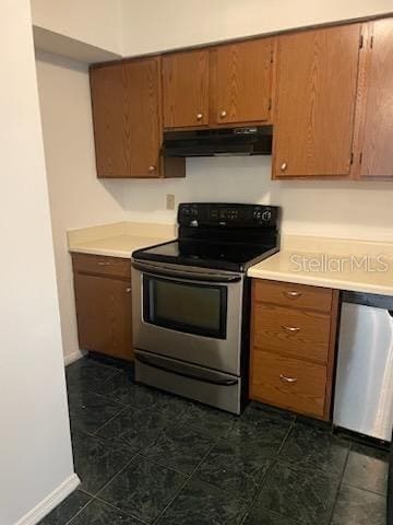 kitchen featuring stainless steel appliances