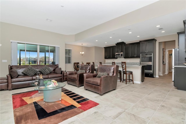 view of living room