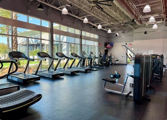 view of exercise room