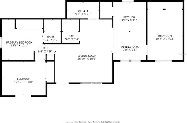 2341 Hadley St, Deltona, FL 32738 - floor plan / room layout