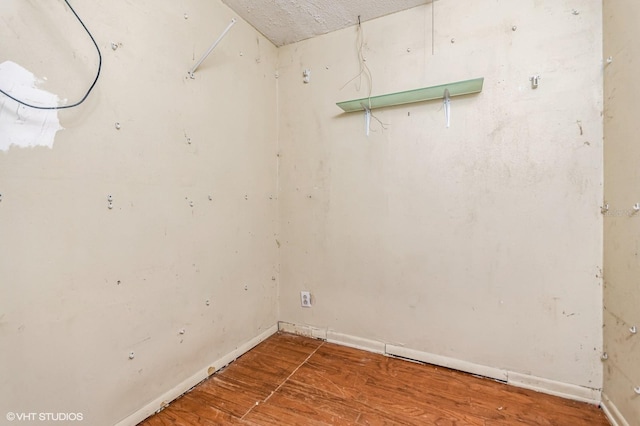 interior space featuring wood finished floors