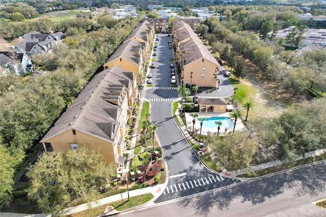 drone / aerial view