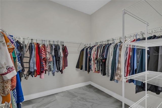 view of spacious closet