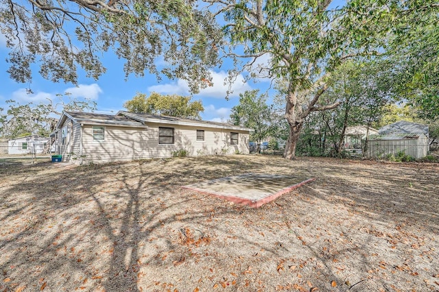 view of rear view of house