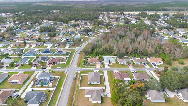 birds eye view of property featuring a residential view