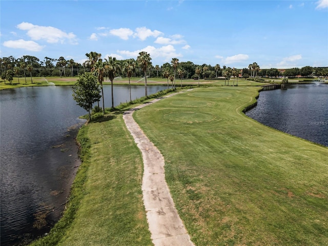 2806 Balforn Tower Way, Winter Garden, FL 34787 - water view featuring a golf course and a tree filled landscape