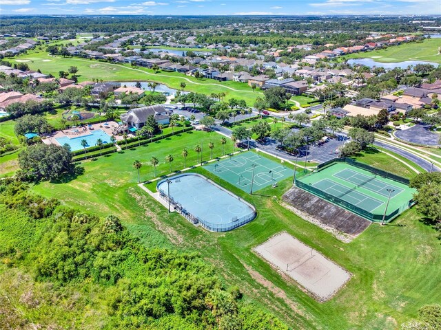 2806 Balforn Tower Way, Winter Garden, FL 34787 - aerial overview of property's location featuring a nearby body of water, nearby suburban area, and a golf club