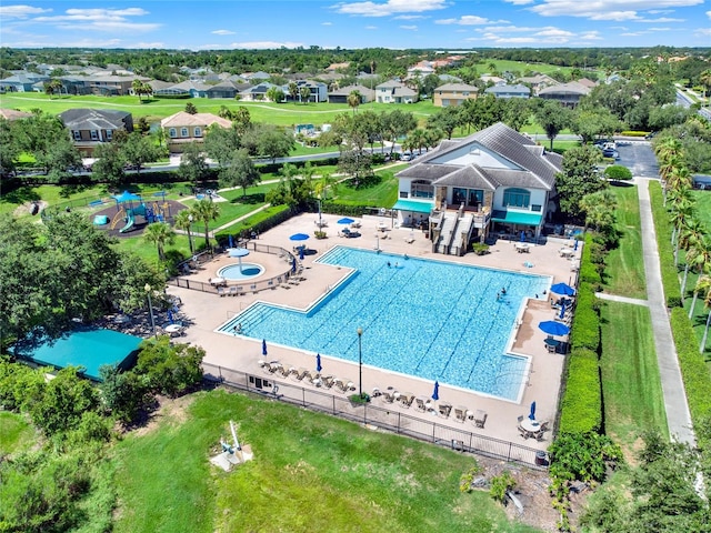 2806 Balforn Tower Way, Winter Garden, FL 34787 - drone / aerial view of a pool