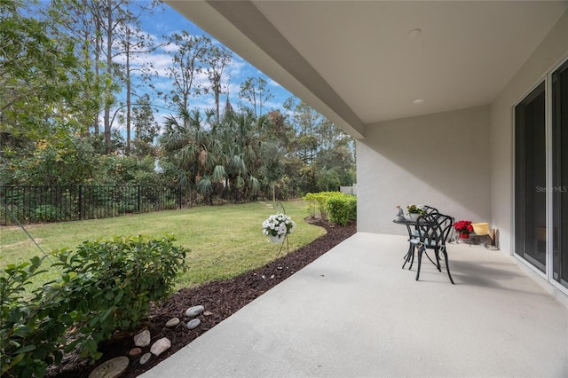 view of patio / terrace