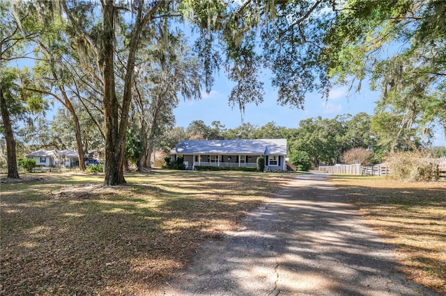 view of ranch-style house