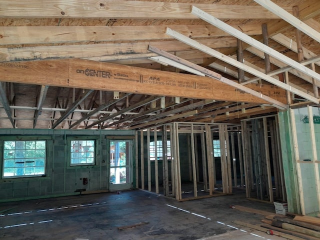 miscellaneous room featuring plenty of natural light