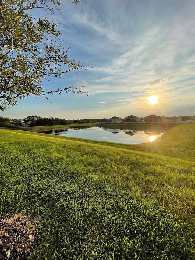 property view of water