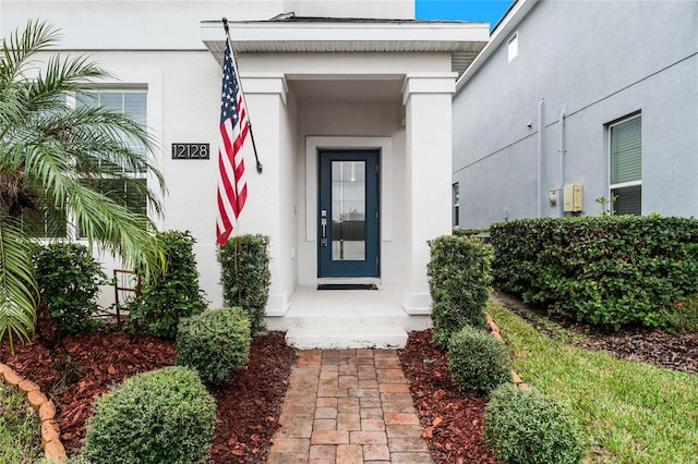 view of property entrance