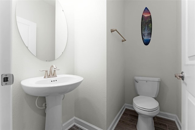 bathroom with toilet