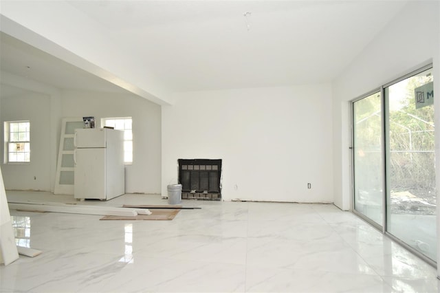 view of unfurnished living room