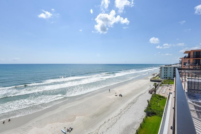 water view featuring a view of the beach