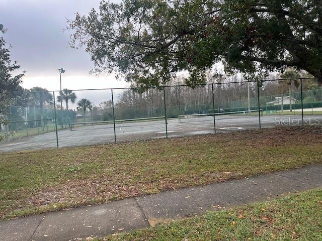 view of sport court