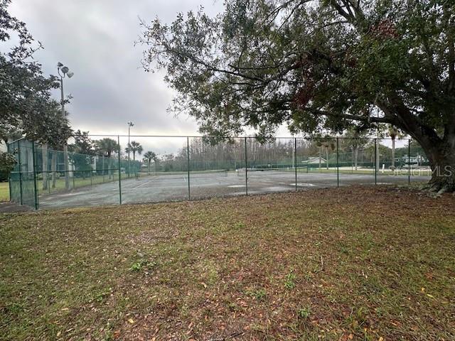 view of sport court