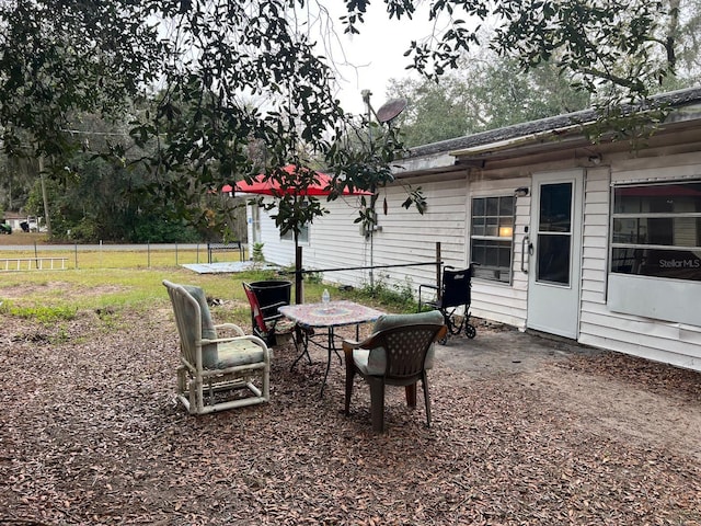 view of patio