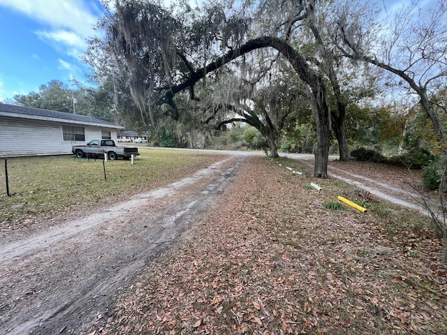 view of road