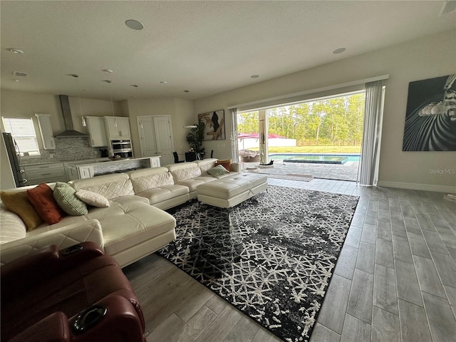 view of living room