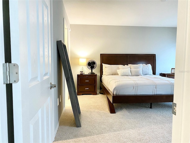 bedroom with carpet flooring