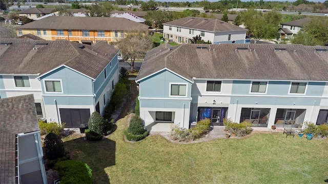 bird's eye view featuring a residential view