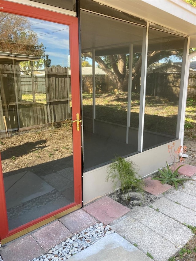 view of entryway