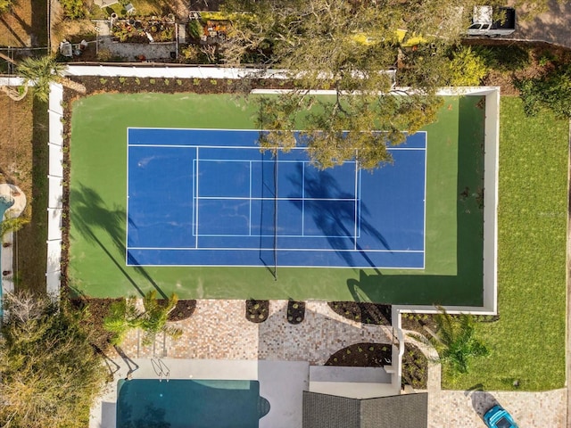 aerial view