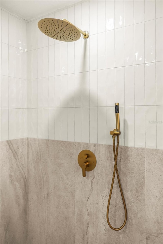 details with walk in shower