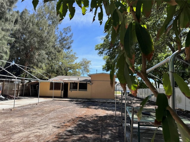 view of back of house