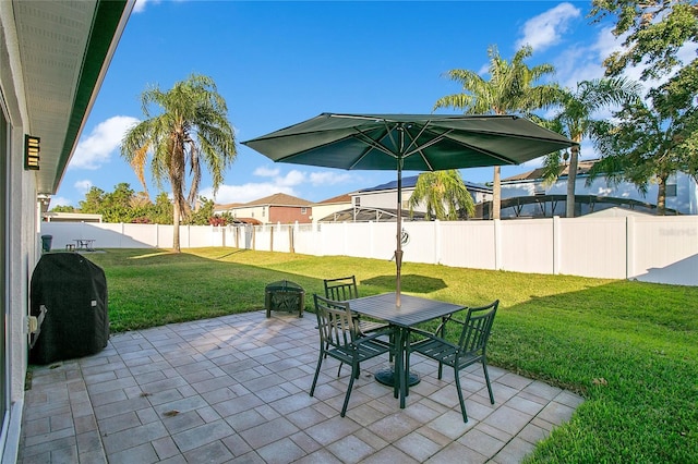 view of patio