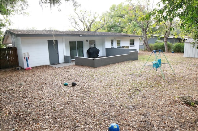 view of rear view of house