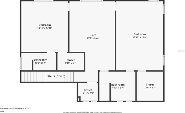 3705 Ridge Run Dr, Minneola, FL 34715 - plan