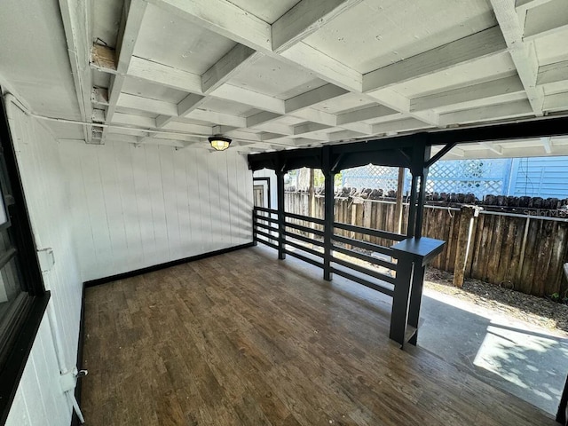 view of deck