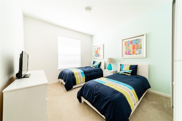 bedroom featuring carpet floors