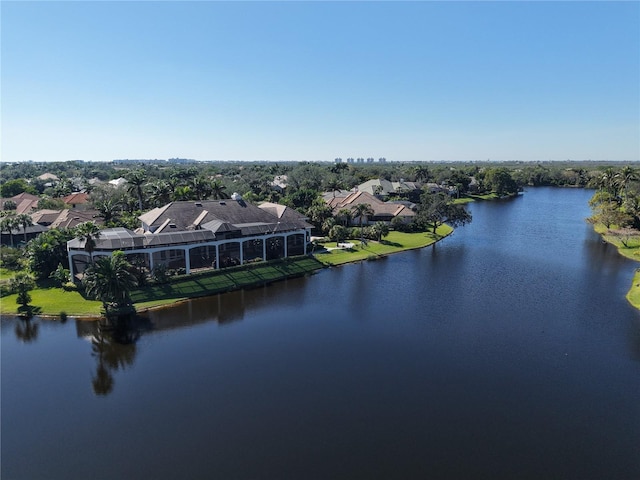 27201 Ibis Cove Ct, Bonita Springs, FL 34134 - water view with nearby suburban area