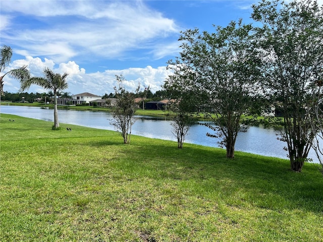 property view of water