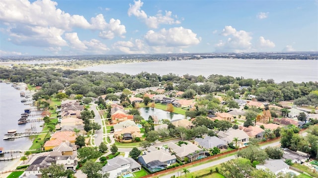 1610 Conway Isle Cir, Belle Isle, FL 32809 - aerial perspective of suburban area featuring a large body of water