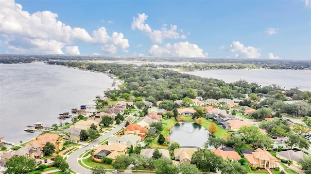 1610 Conway Isle Cir, Belle Isle, FL 32809 - aerial perspective of suburban area with a nearby body of water