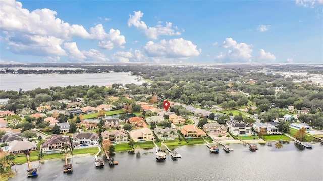 1610 Conway Isle Cir, Belle Isle, FL 32809 - aerial perspective of suburban area featuring a nearby body of water