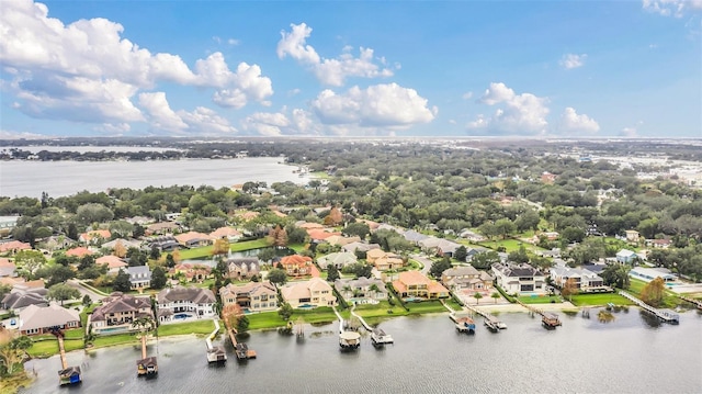 1610 Conway Isle Cir, Belle Isle, FL 32809 - aerial perspective of suburban area featuring a large body of water